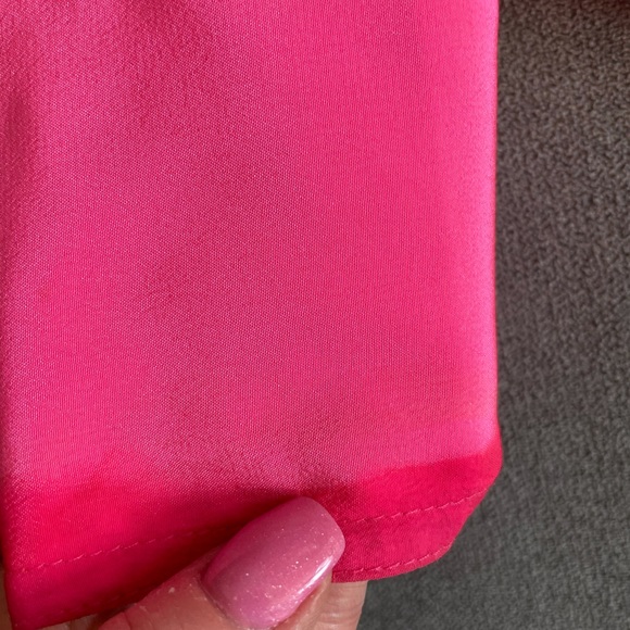 Hot Pink J Crew Blouse - Picture 3 of 5